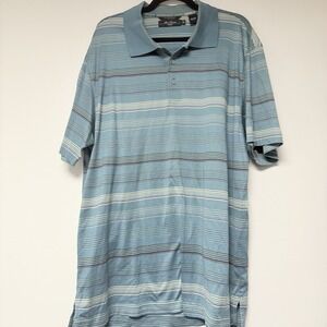 Alan Flusser Men's Green Golf Polo Size XL‎